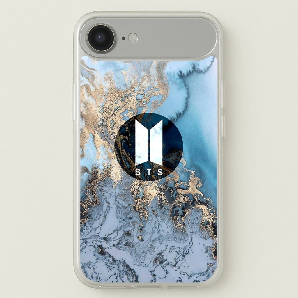 K-Pop Band Logo Marble Phone Case