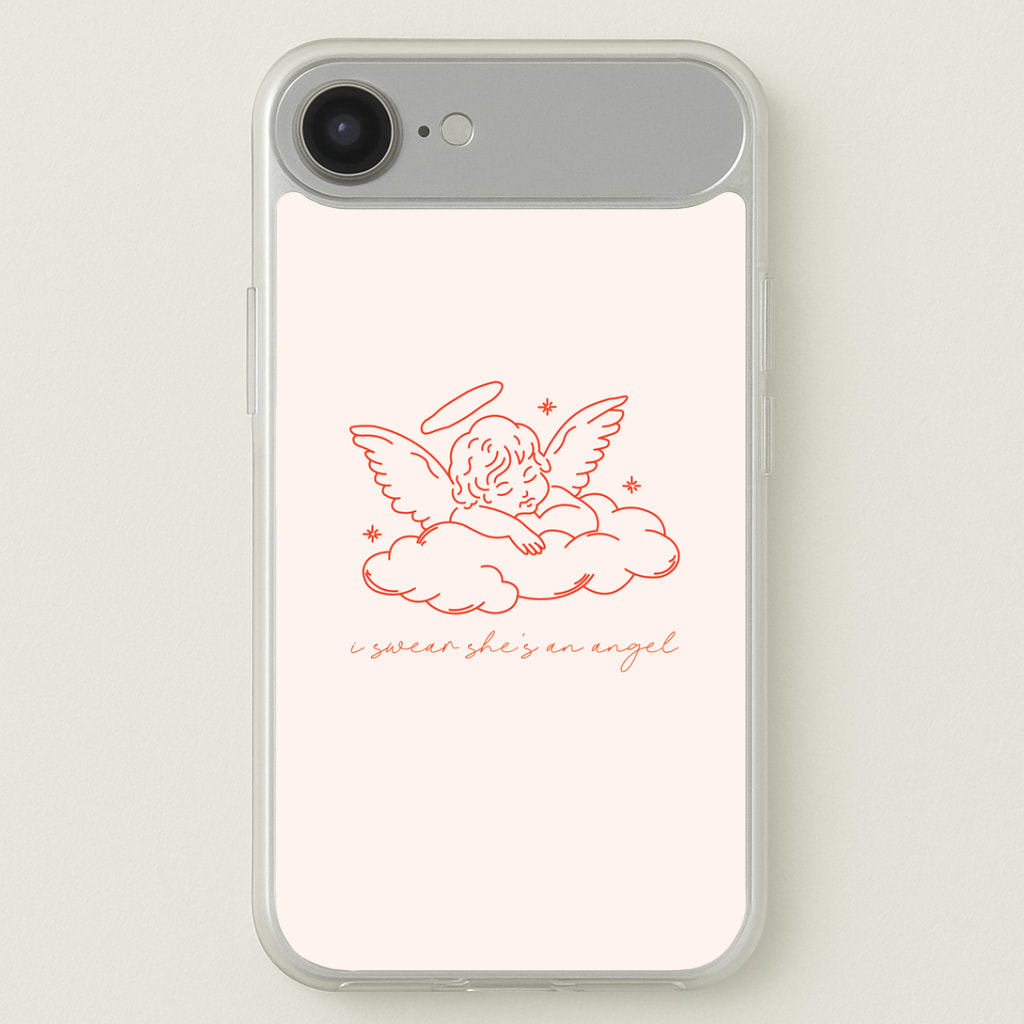I Swear Shes An Angel - Clean Girl Aesthetic Phone Case