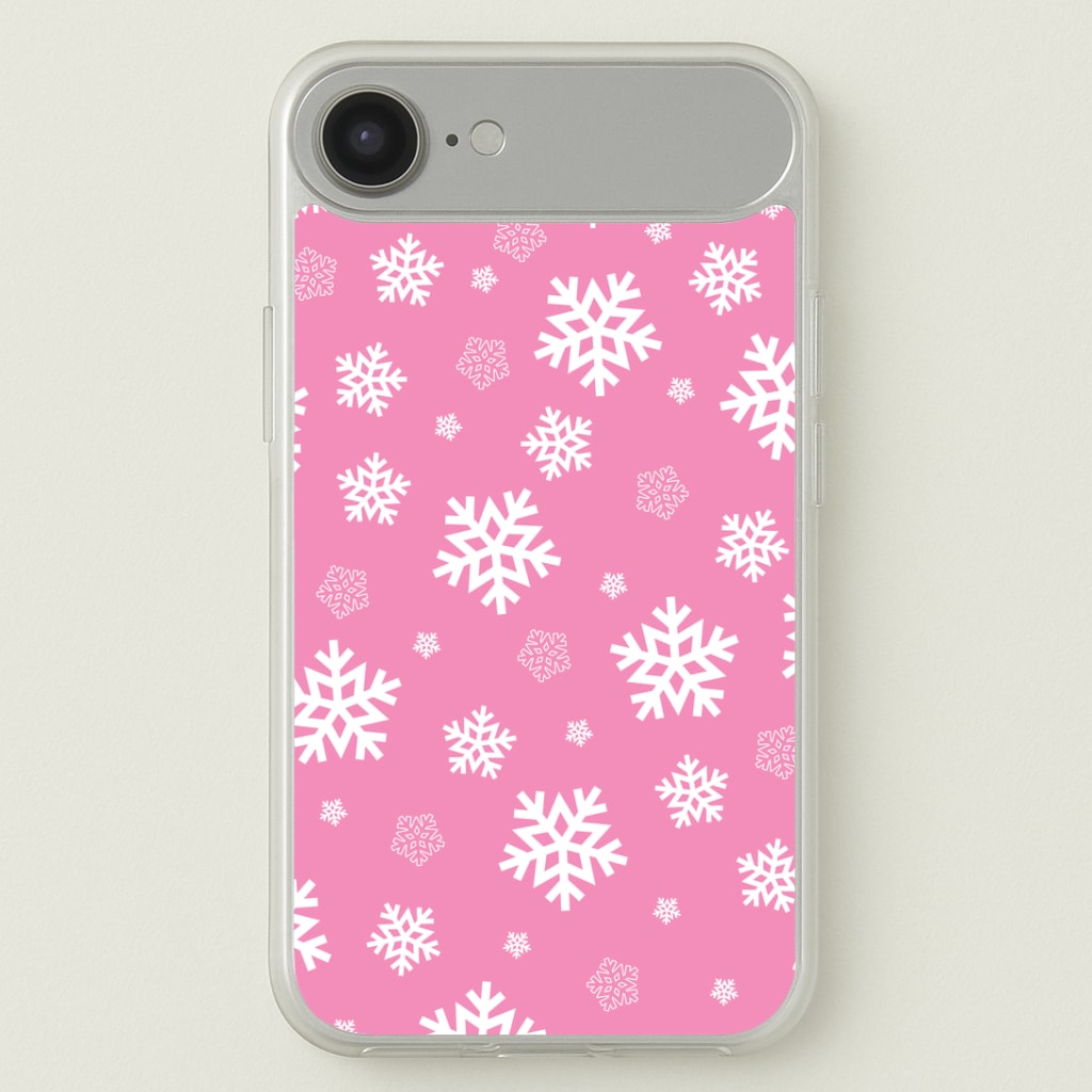 Snow Pink Pattern Phone Case