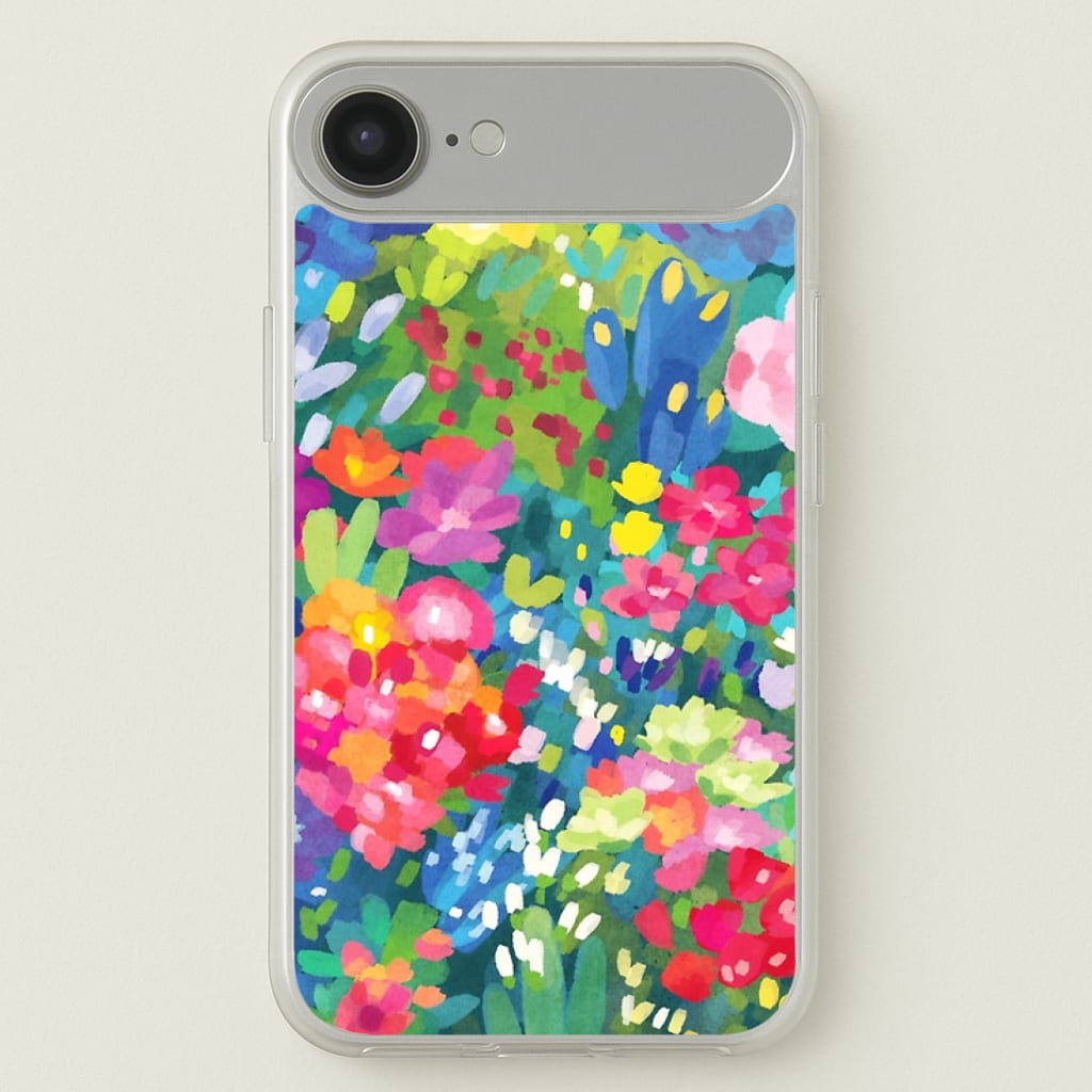 Colourful Floral Pattern Phone Case