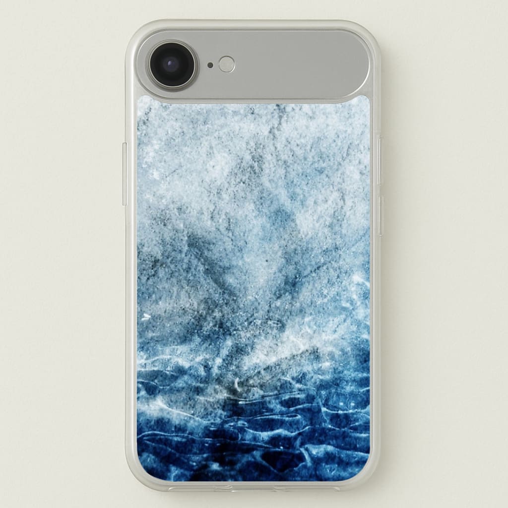 Sea Blue Marble Phone Case