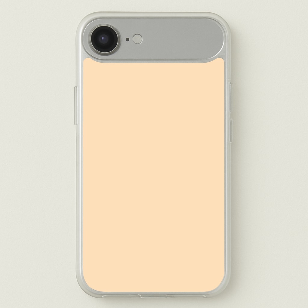 Back To Casics - Pretty Pastels - Plain Orange Phone Case