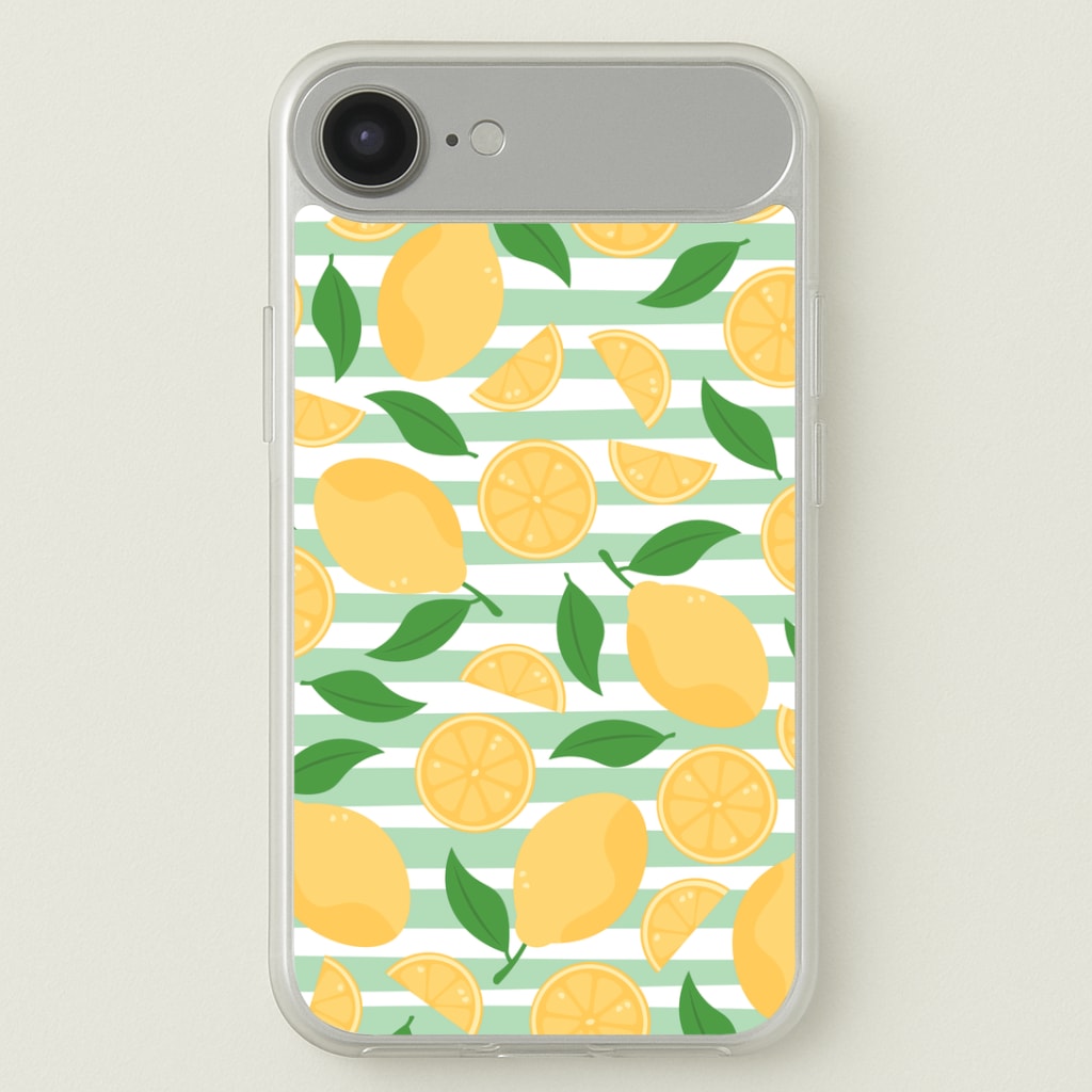 Lemons Pattern - Summer Phone Case