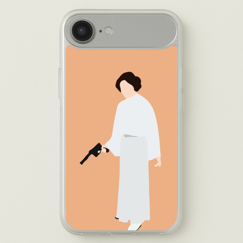 Leia Faceless With Gun Phone Case