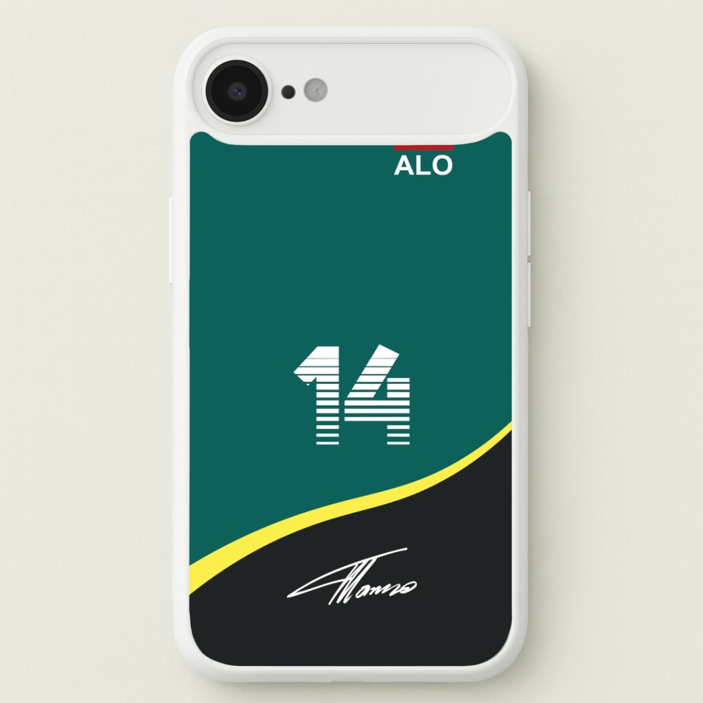 Alonso - F1 Phone Case