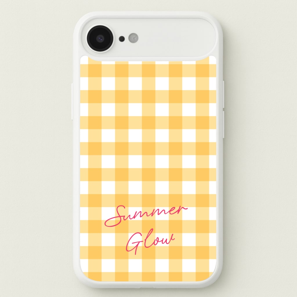 Tartan Summer Glow Phone Case