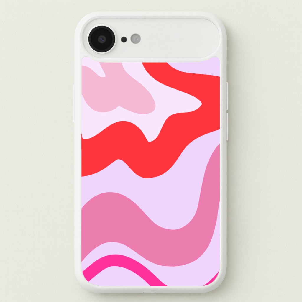 Purple & Pink Abstract Phone Case