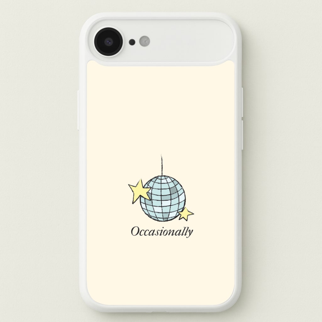 Ocasionally Discoball Phone Case