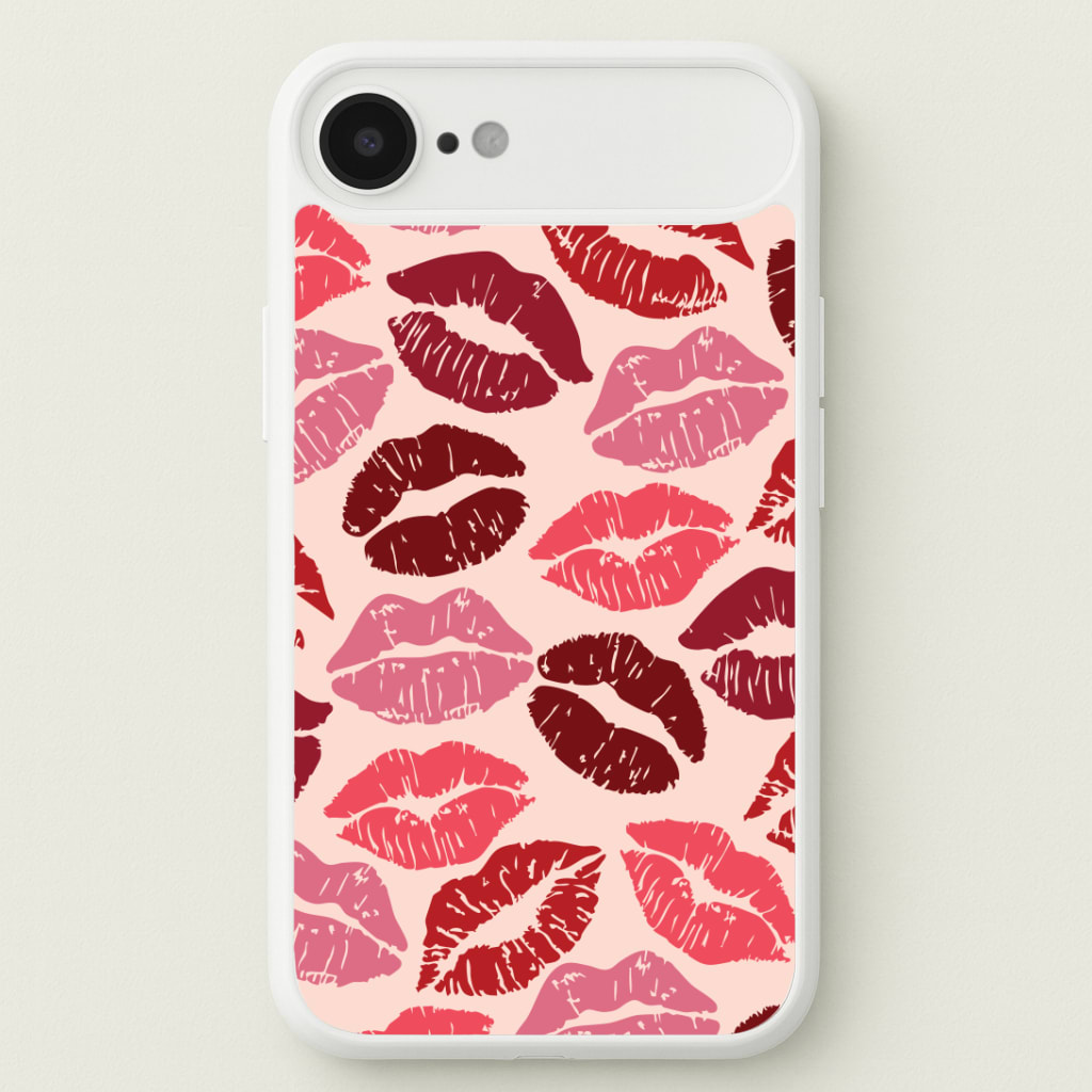 Valentine's Lips Pattern Phone Case