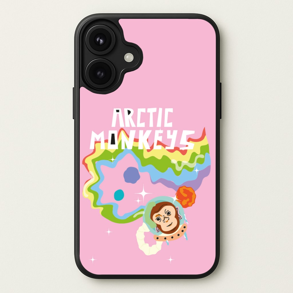 A Monkeys - Pink Phone Case