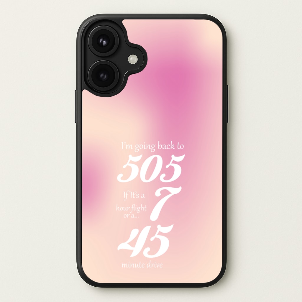 I'm Going Back To 505 - Arctic Monkeys Phone Case