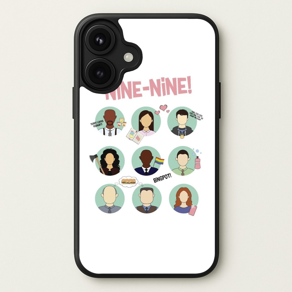 Nine Nine Characters - B99 Phone Case