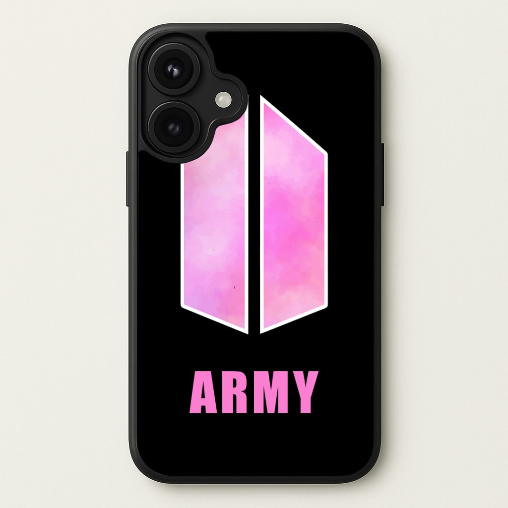 BTS Army Pink - K Pop Phone Case