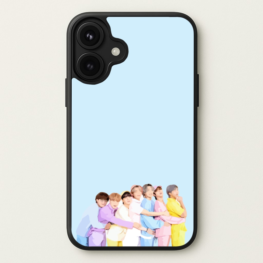 Colourful K-Pop Band Band Phone Case