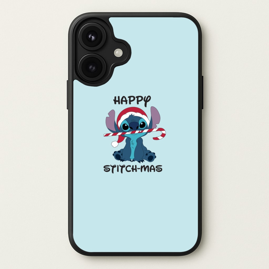 Happy Blue Alienmas - Christmas Phone Case