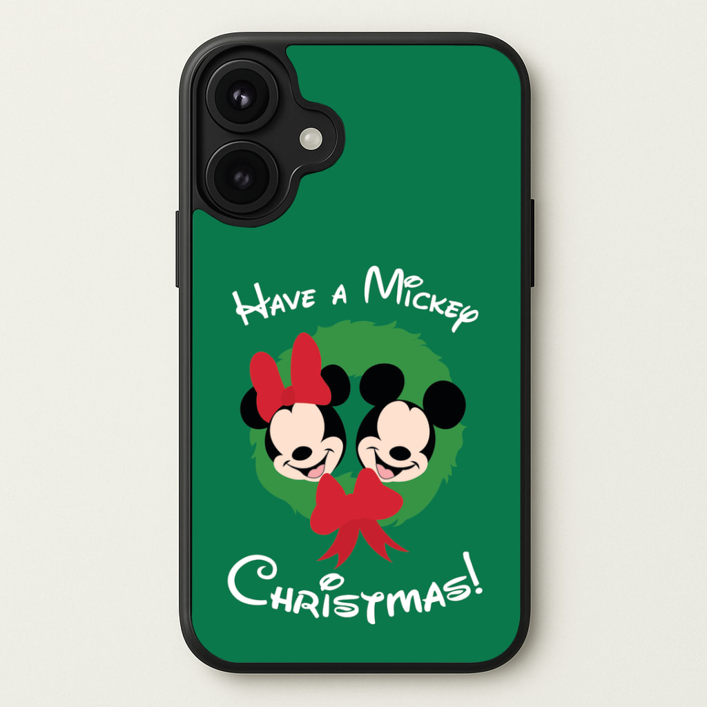 Have A Mickey Christmas Phone Case