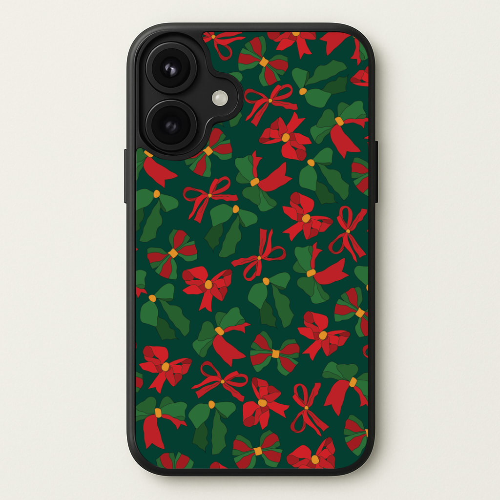 Green And Red Pattern Phone Case