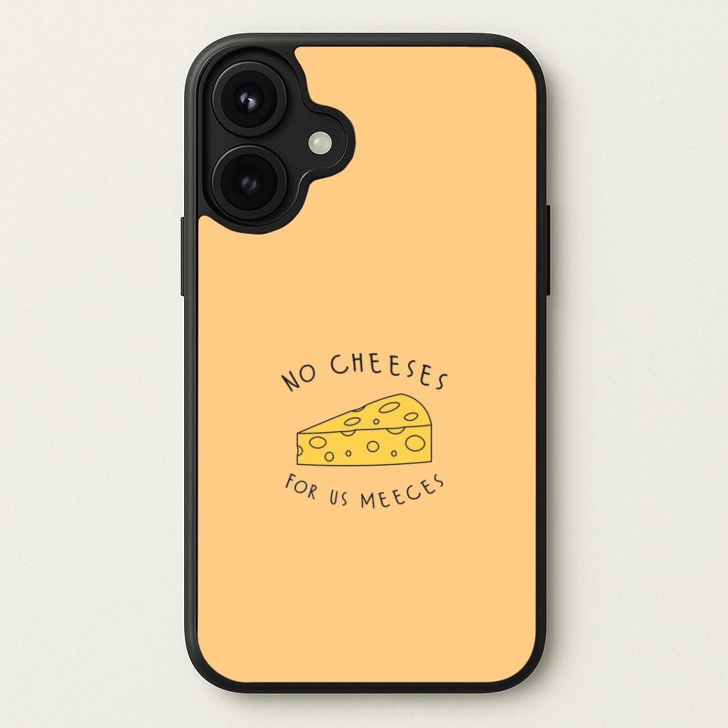 No Cheeses For Us Meeces Phone Case