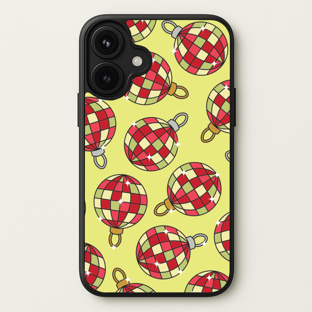 Disco Baubles Pattern Phone Case