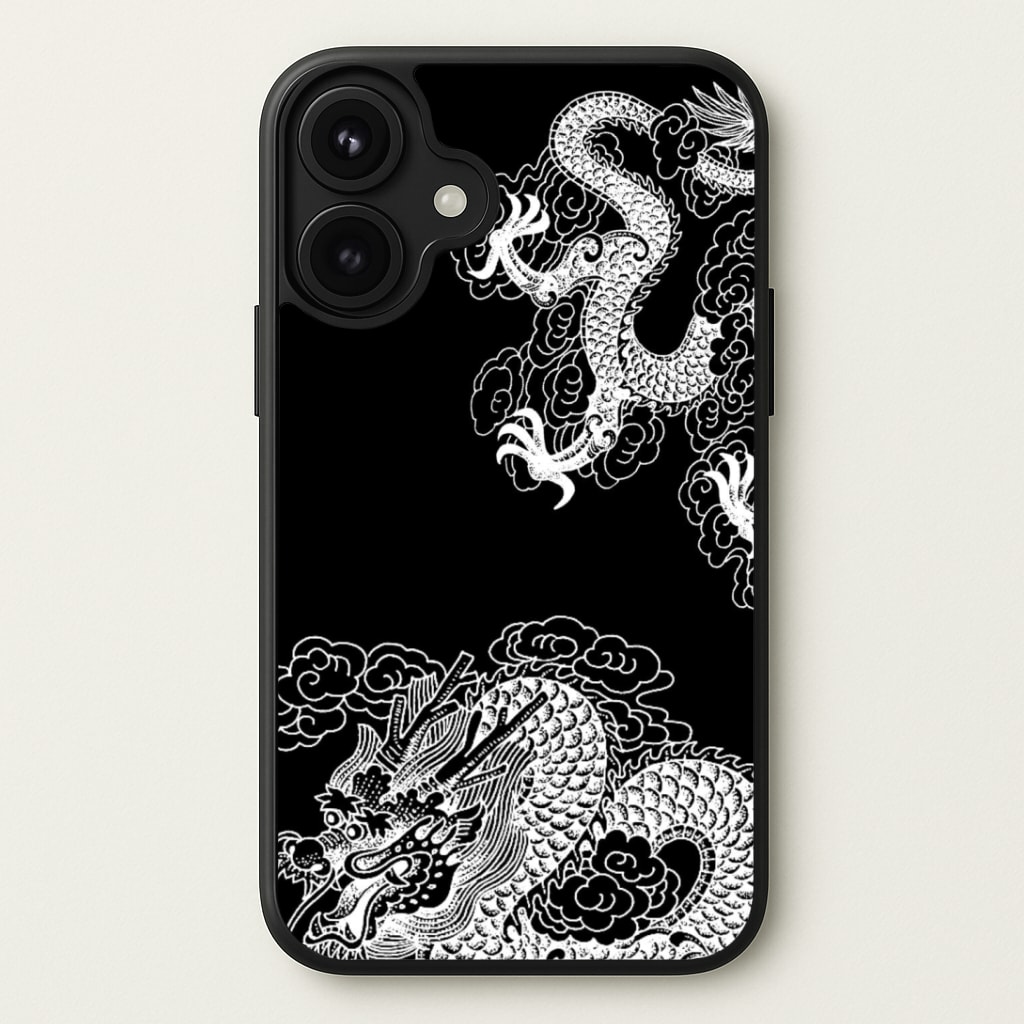 White Dragon Phone Case