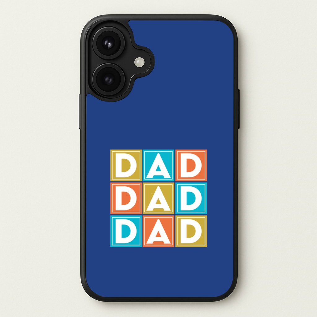 Dad Cubes Phone Case