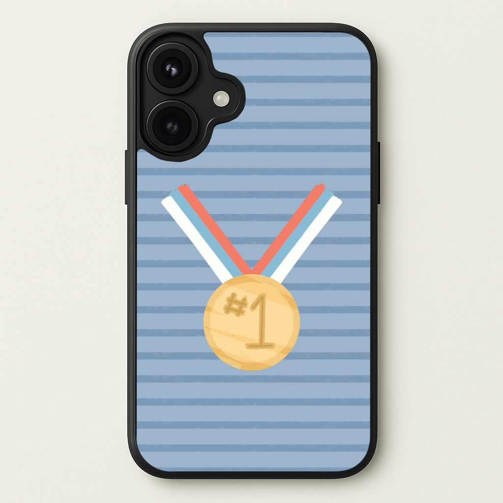 No.1 Medal Phone Case