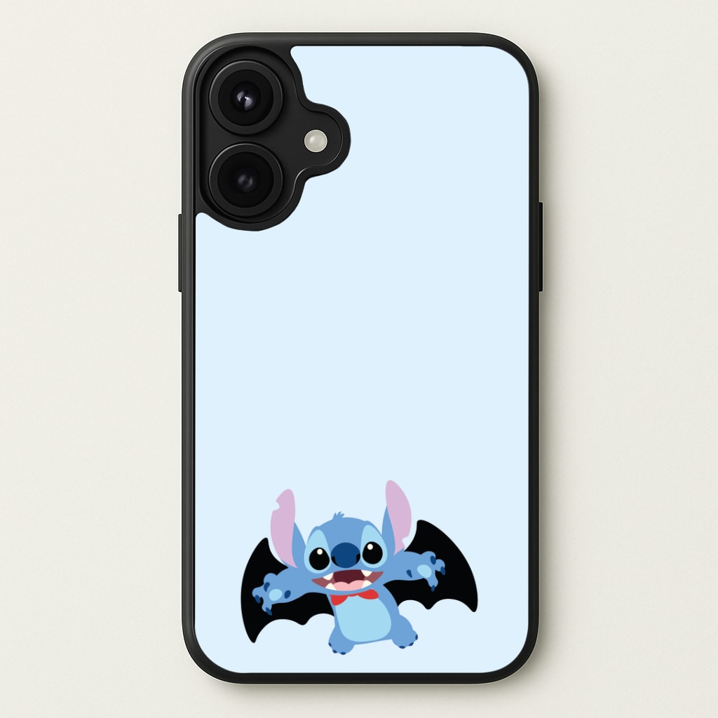 Vampire Alien Blue Halloween Phone Case