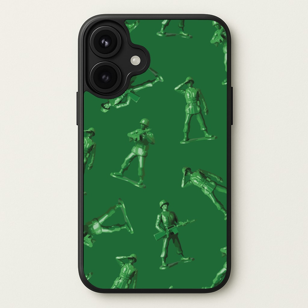 Toy Army Soldier Pattern Phone Case