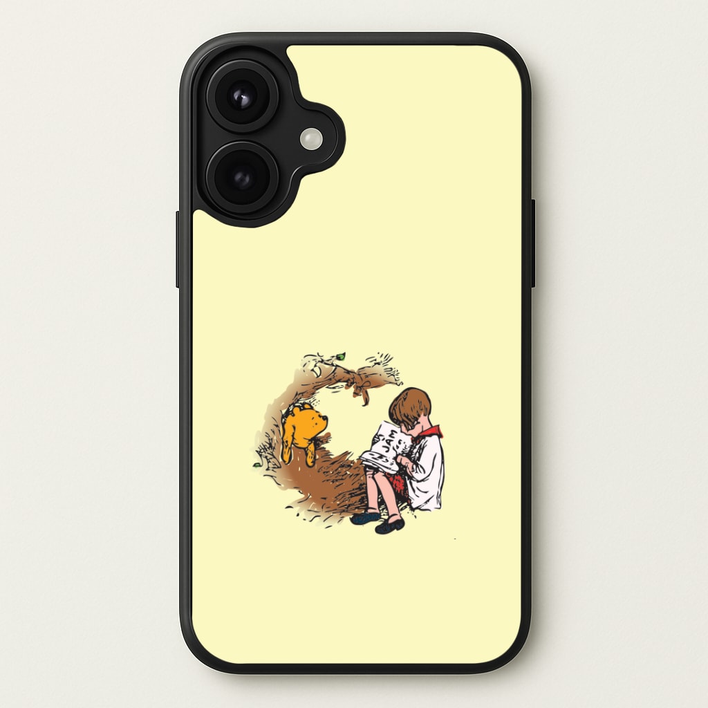 Winnie And Christopher In A Tree Phone Case