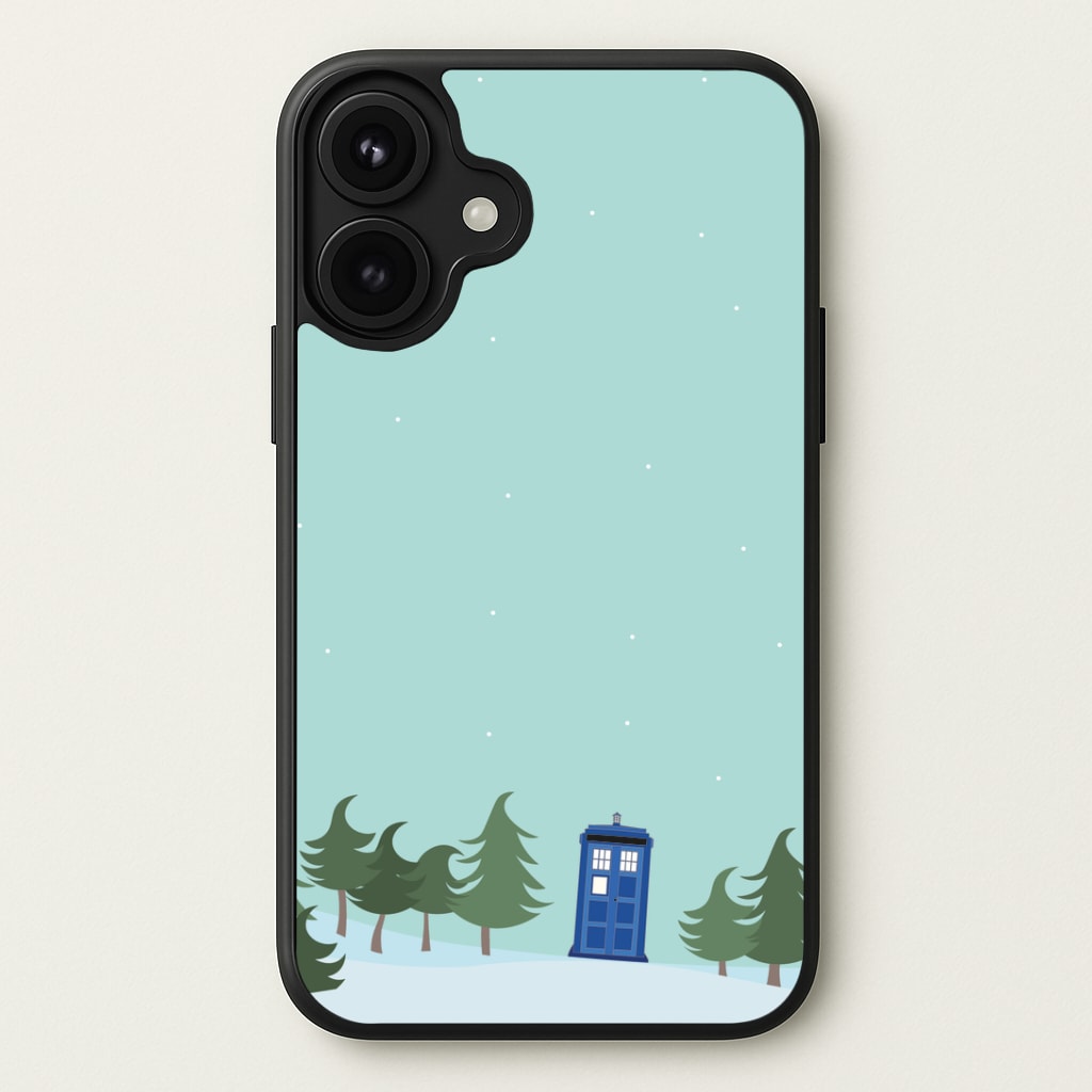 Christmas Tardis - Doctor Who Phone Case