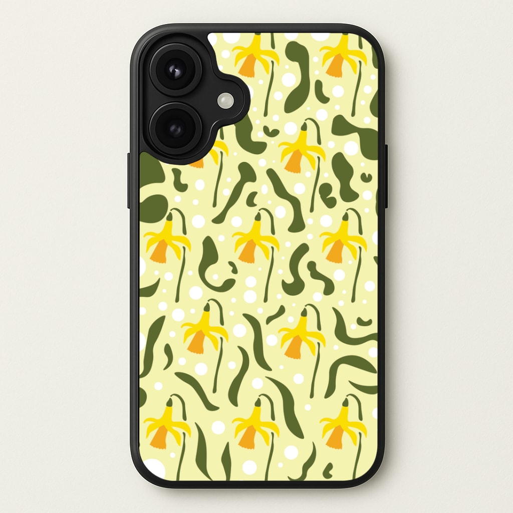 Daffodil Pattern - Floral Phone Case