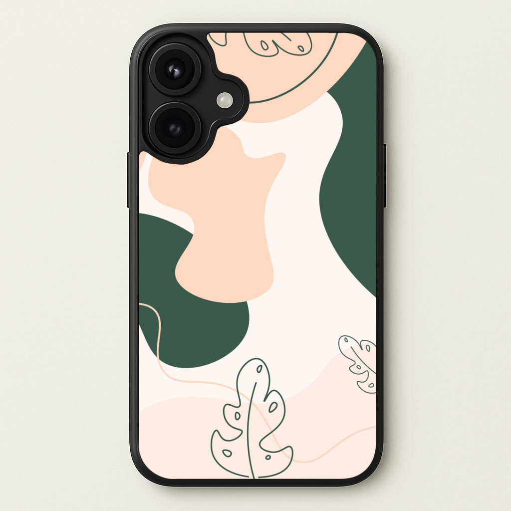 Abstract Leafs - Floral Phone Case