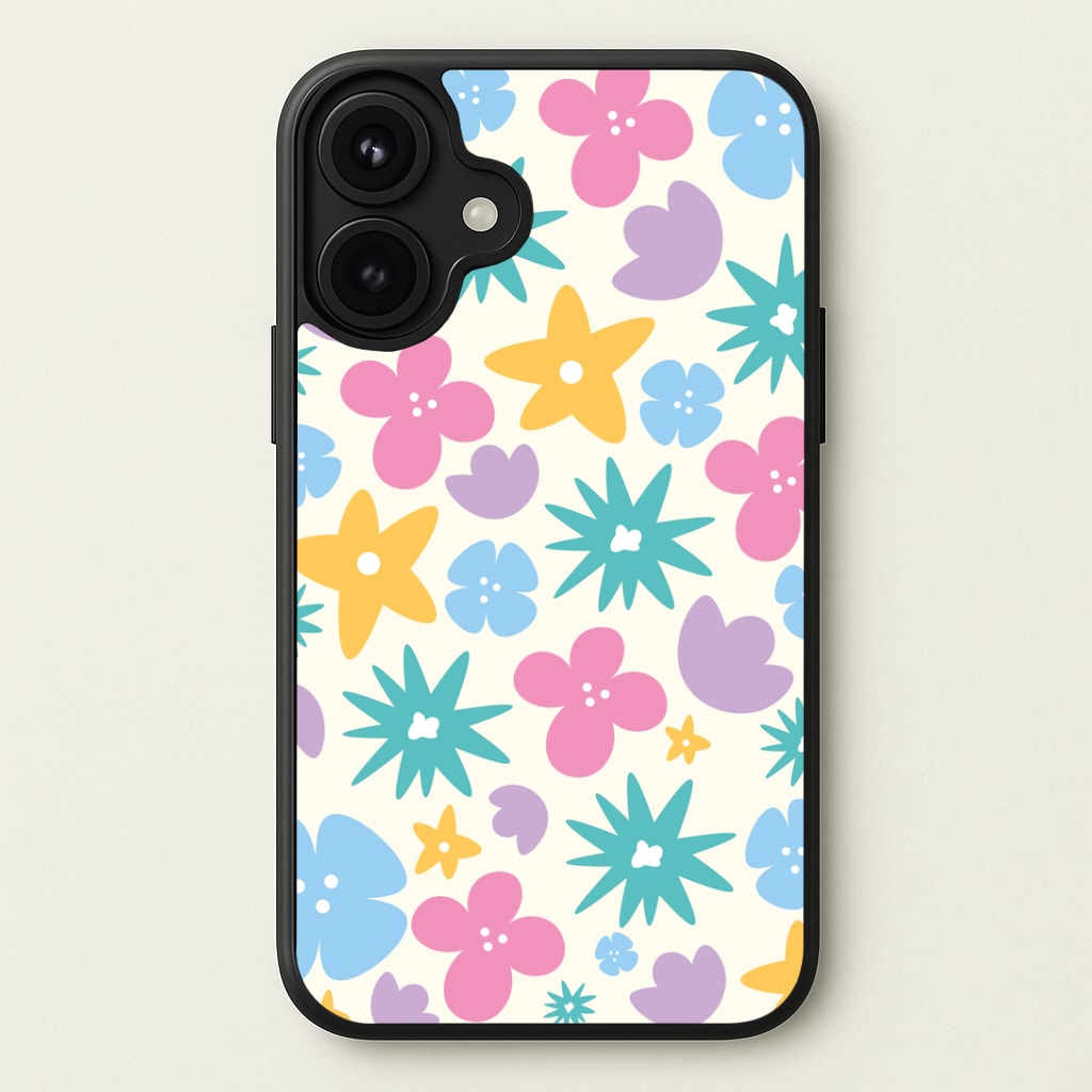 Playful Flowers - Floral Patterns Phone Case