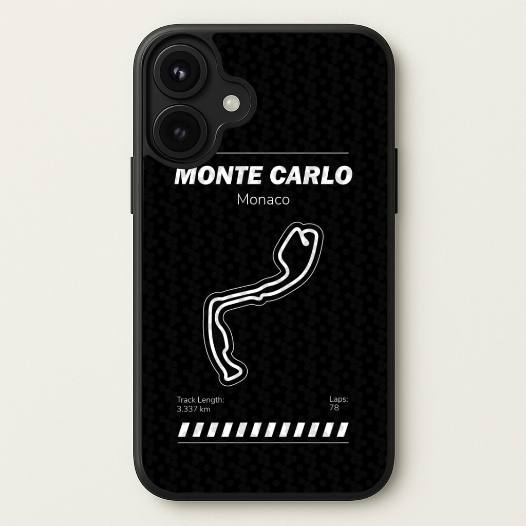 Monte Carlo Circuit Phone Case