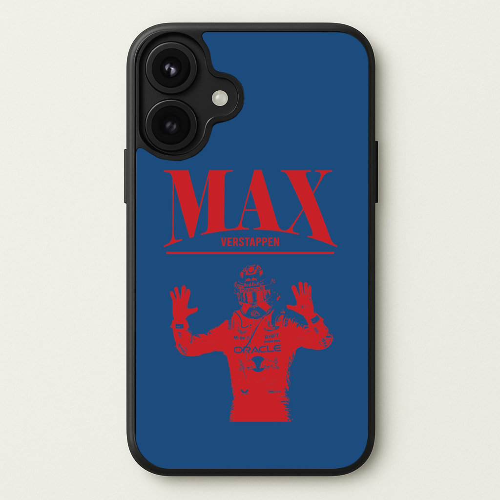 Max Blue And Red Phone Case