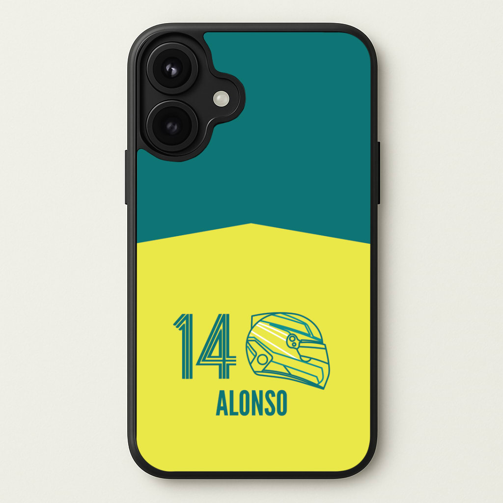 Alonso Helmet 2026 Phone Case