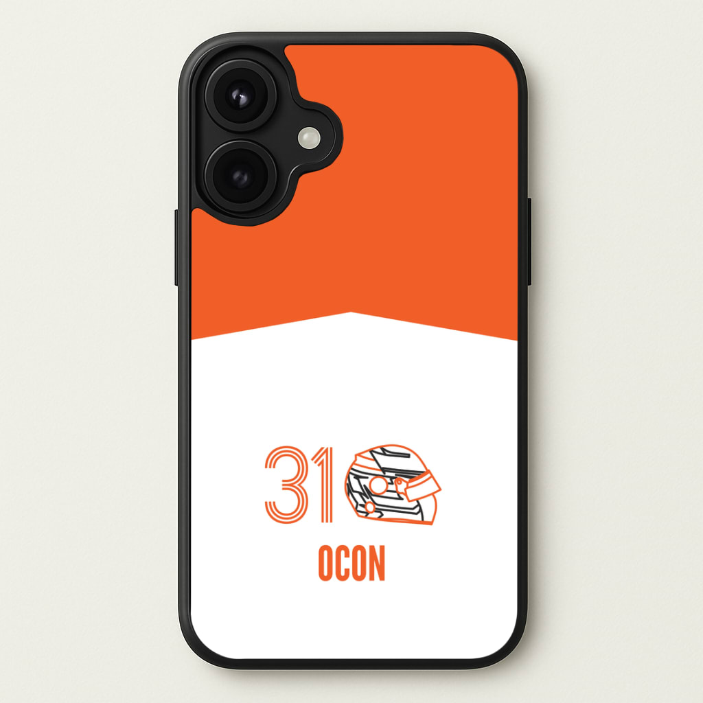 Ocon Helmet 2026 Phone Case