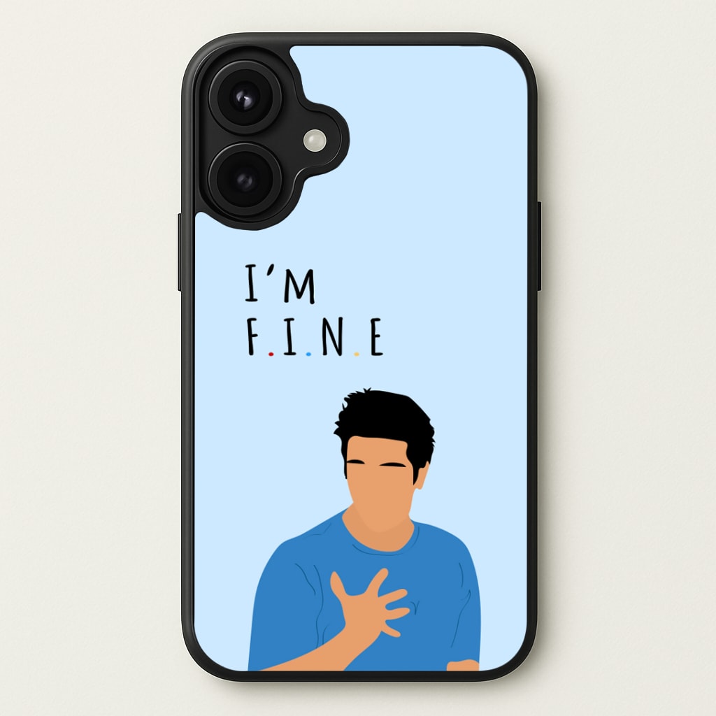 I'm Fine Phone Case