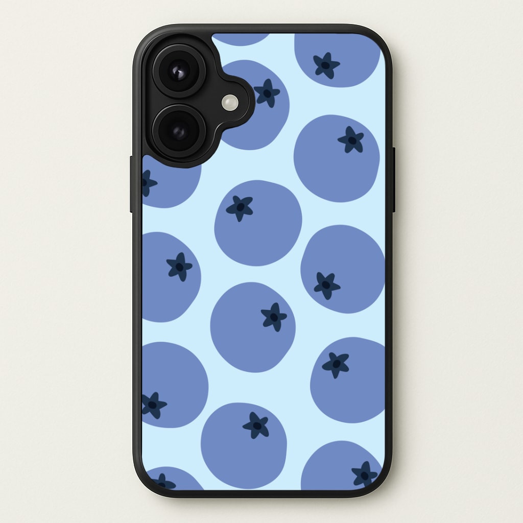 Blueberries - Fruit Patterns Phone Case