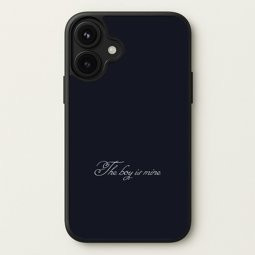 The Boy Is Mine Phone Case