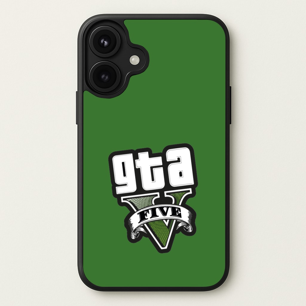 Green Five - Video Game Phone Case