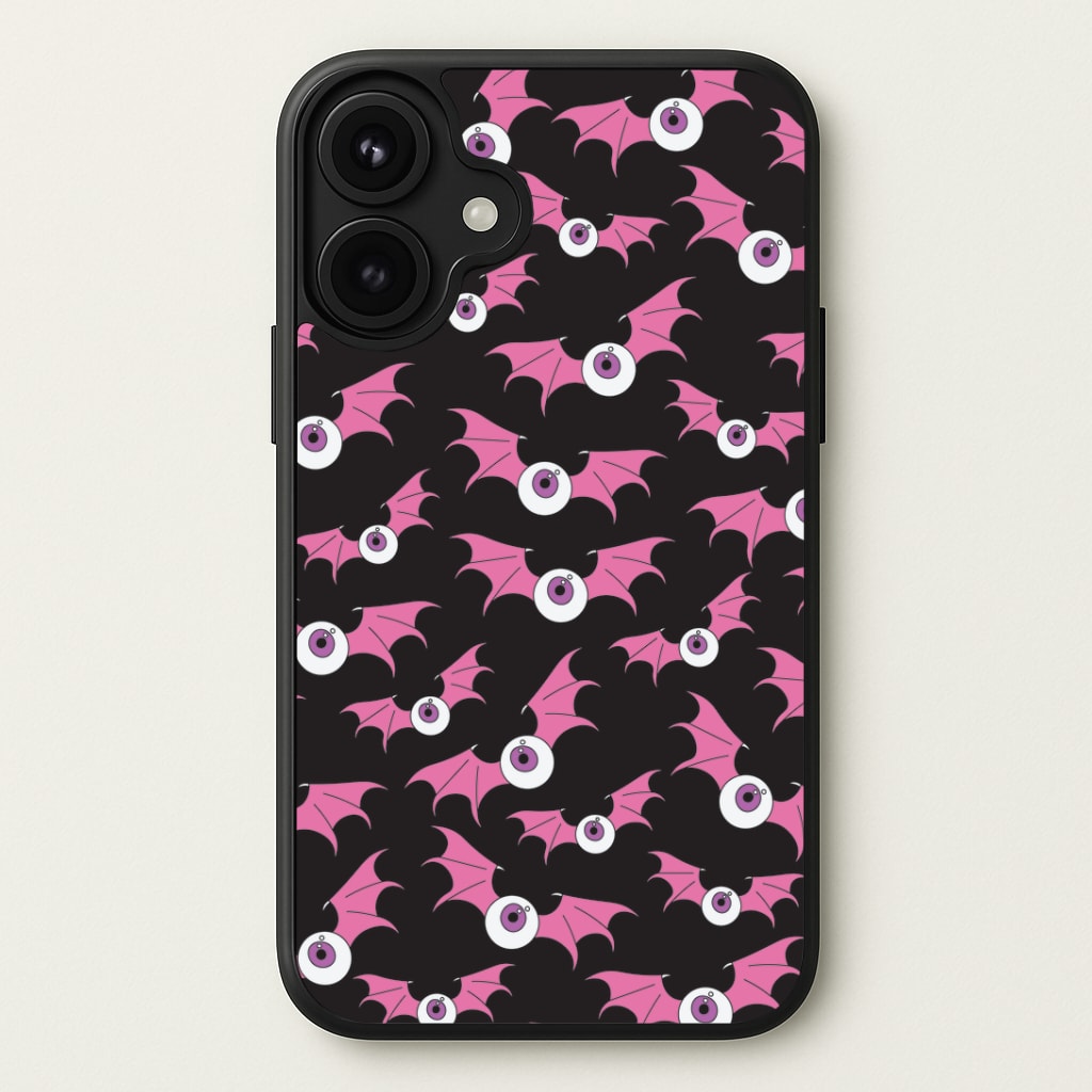 Bat Eye Pattern Phone Case