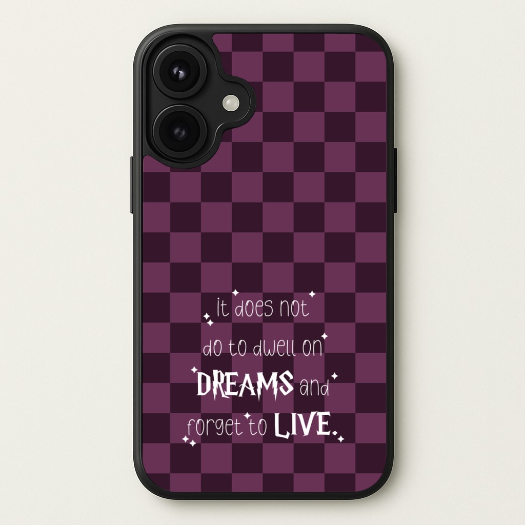 It Does Not To Dwell Phone Case