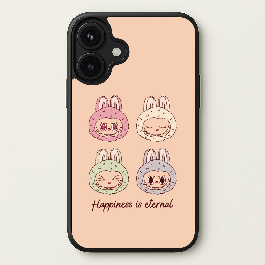Happiness Is Eternal Monsters Phone Case