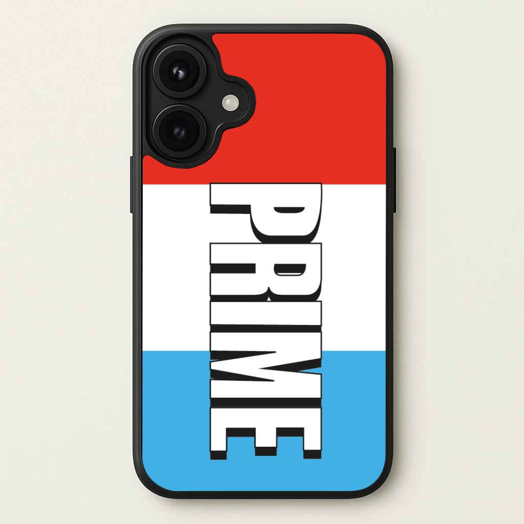 Prime - White And Red Phone Case