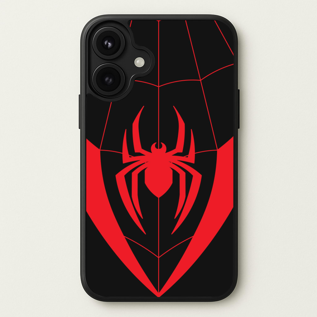 Red And Black Spider Costume Phone Case