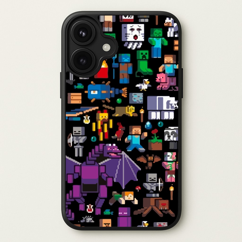 Mining Collage Phone Case