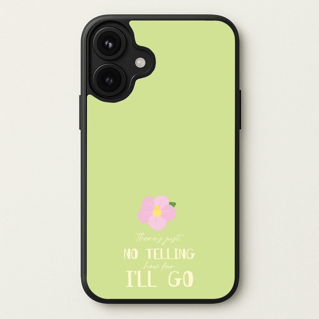 There's Just No Telling Phone Case