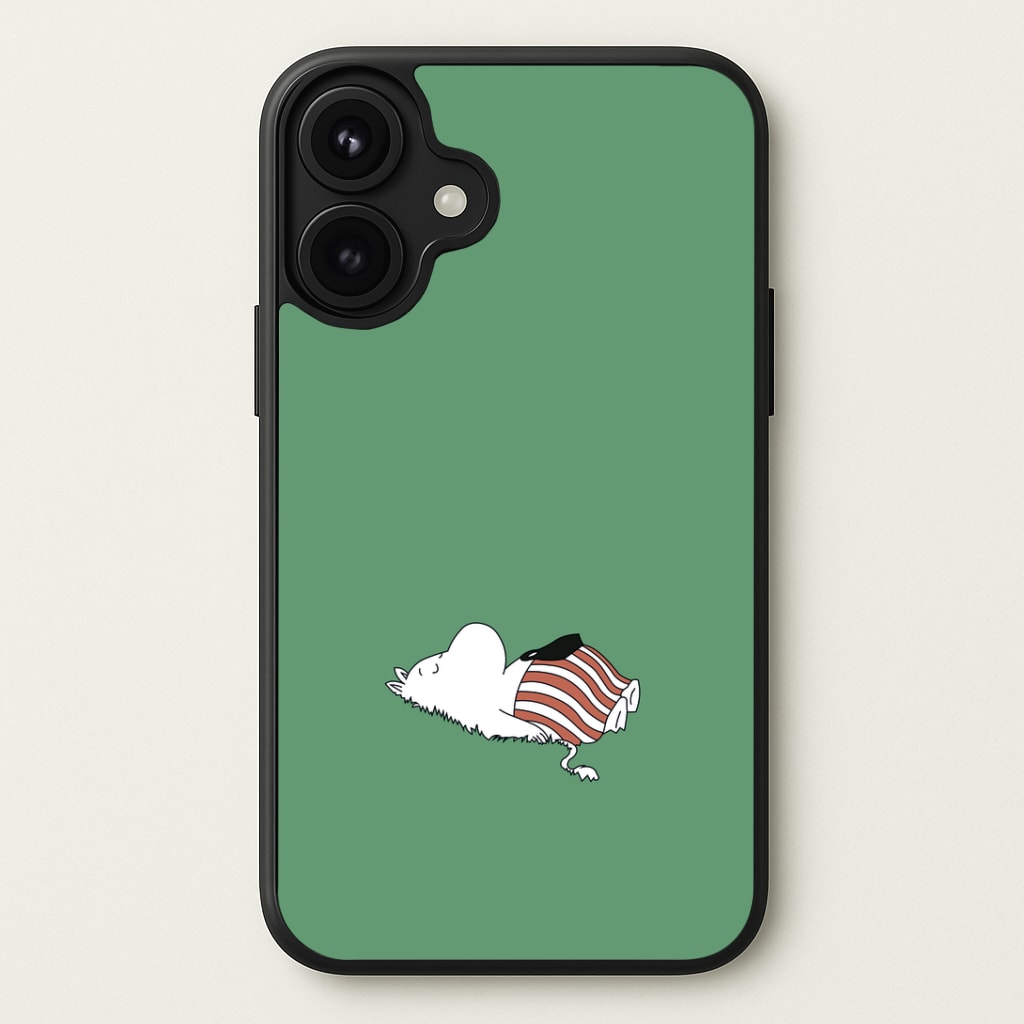 Moom On Grass Phone Case