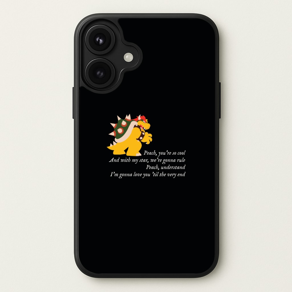 Peach, You're So Cool Phone Case